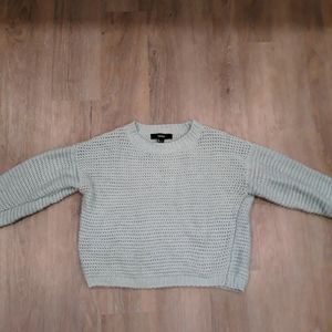Forever 21 Teal Blue Warm Knitted Sweater Small